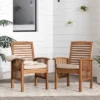 2pk Acacia Wood Patio Chairs With Cushions - Saracina Home -Saracina Home GUEST ff132cf2 90fb 4c10 81eb 0cc544604f43